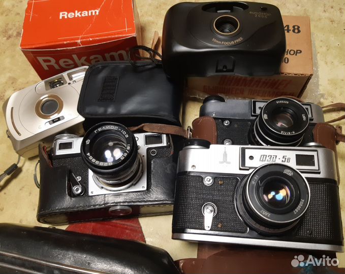 Фотоаппарат СССР в ассортименте