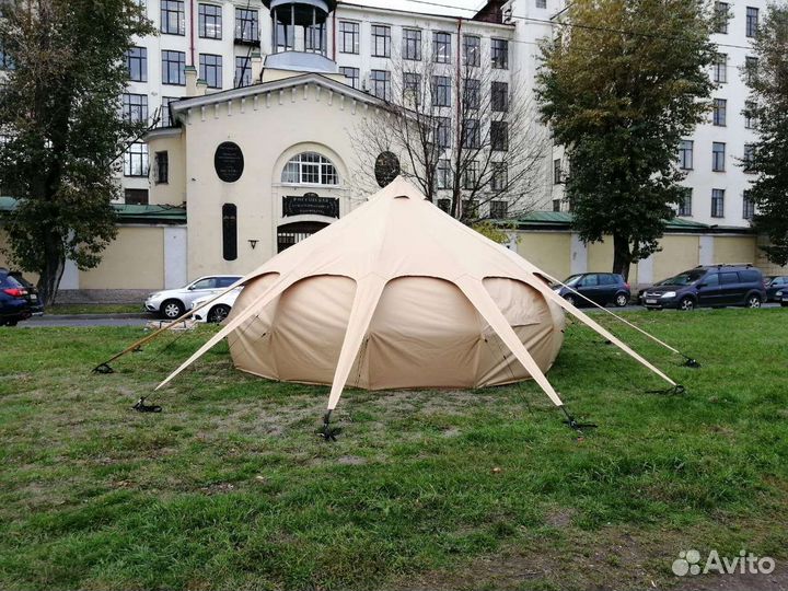 Палатка для глэмпинга, кемпинга Лотос, шатер