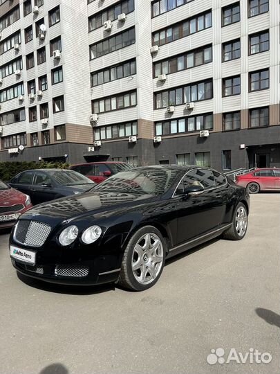 Bentley Continental GT 6.0 AT, 2006, 122 000 км