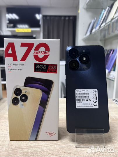 Itel A70, 4/128 ГБ