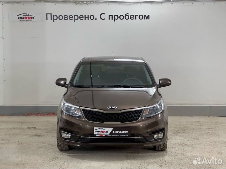 Kia Rio 1.6 МТ, 2015, 103 920 км