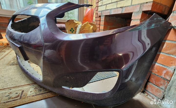 Бампер Hyundai Solaris 1