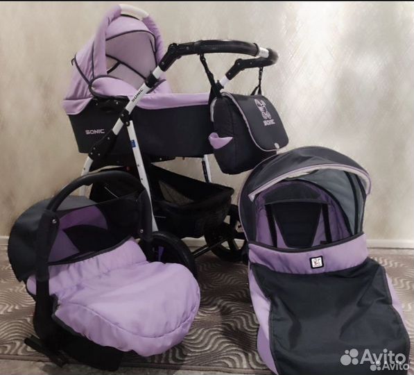 Коляска Verdi Sonic, 3 в 1