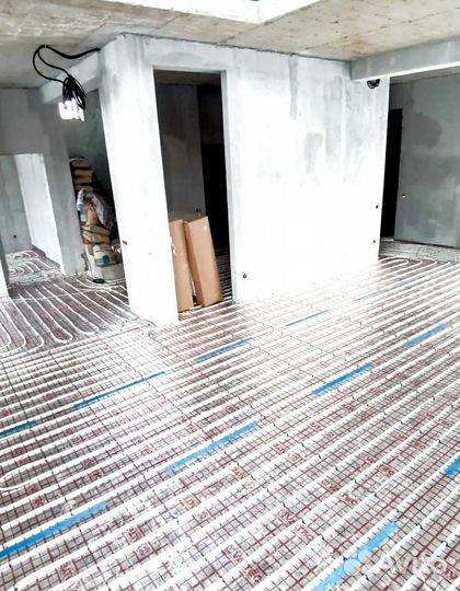 Монтаж теплых полов