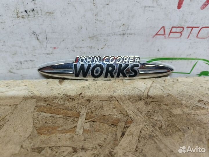 Эмблема mini john cooper works