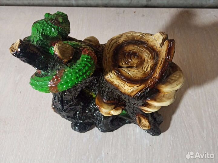 Копилка Змея на пне