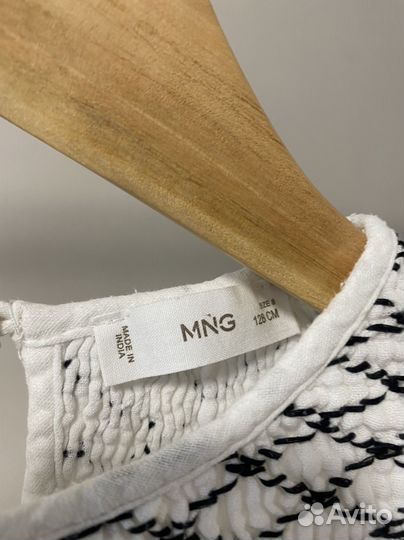 Блуза муслиновая Mango для девочки