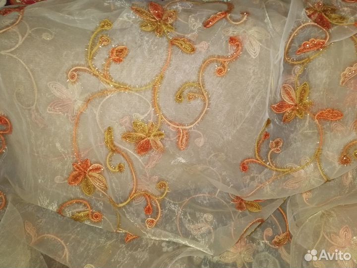 Тюль из органзы