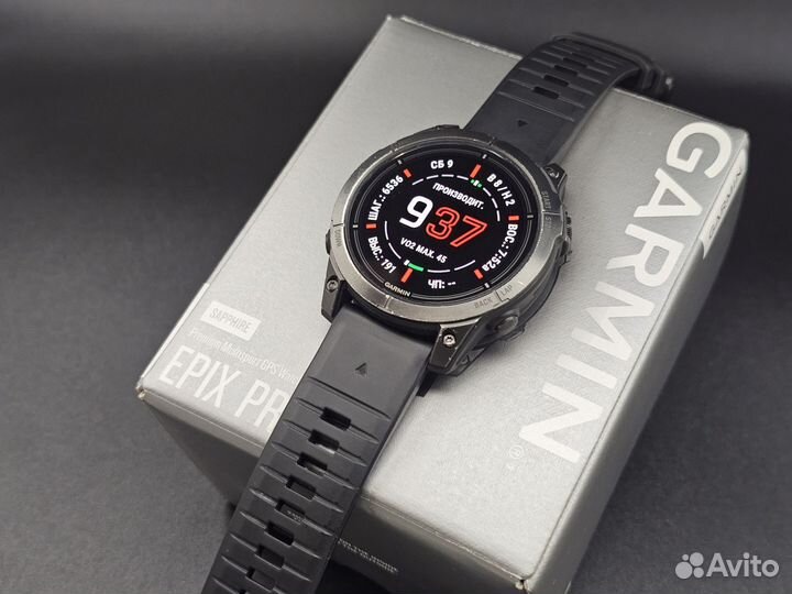 Garmin Epix 47мм PRO Sapphire Titanium