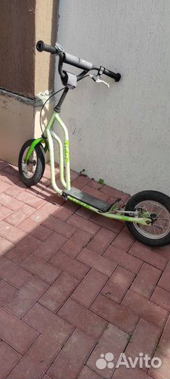 Самокат детский двухколесный бу