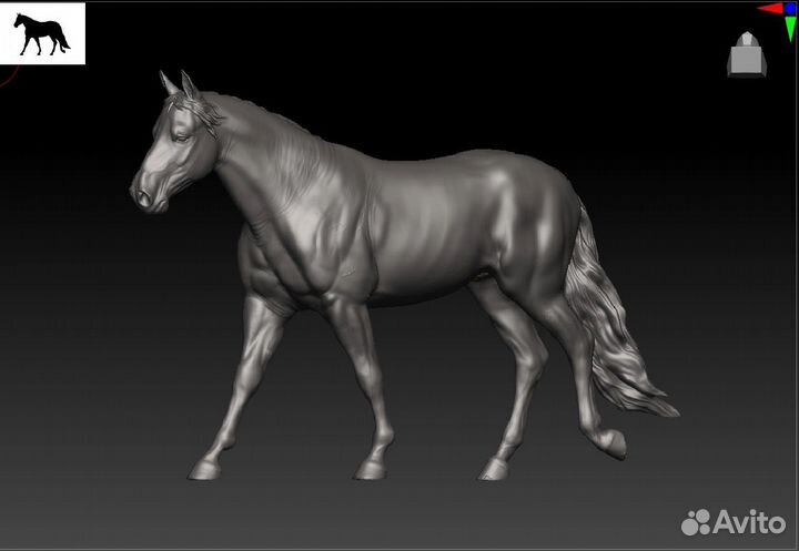 Фигурка лошади