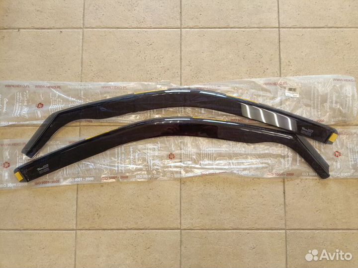 Дефлекторы окон передних mazda 626 GE 4D 1992-1997