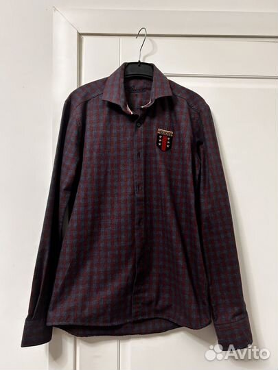 Рубашка в клетку gucci