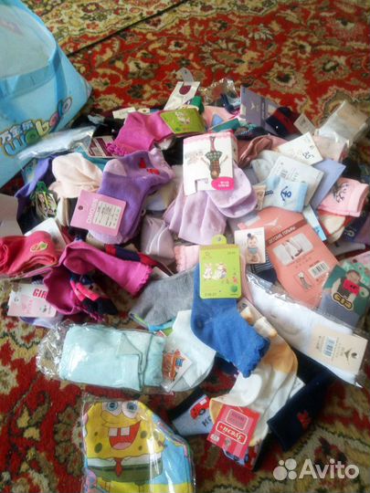 Детские носки гольфы колготки