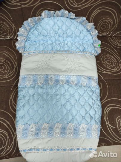 Конверт на выписку комплект одеяло