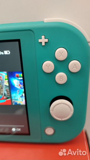 Nintendo switch lite прошитая с играми