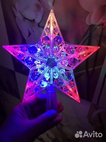 Светодиодная звезда на ёлку