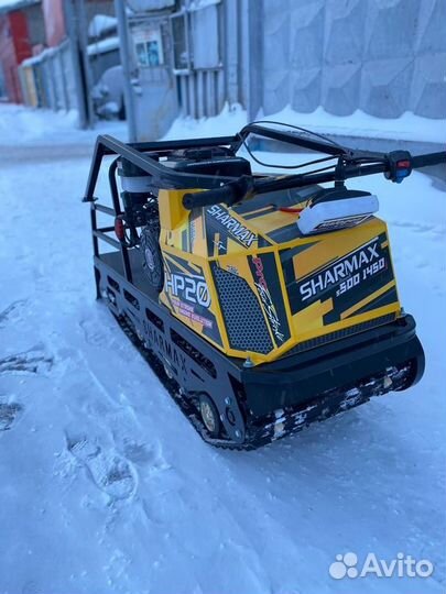 Компактный мотобуксировщик Sharmax 20 л.с