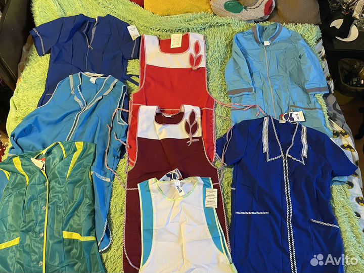 Халаты фартуки остатки