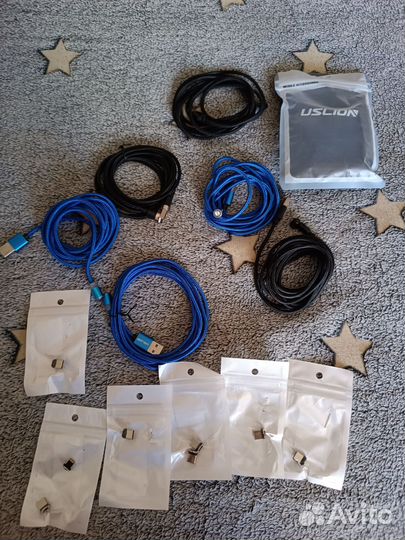 Магнитный кабель зарядки телефона с разъёмомType