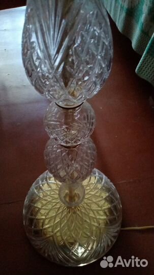 Торшер хрустальный