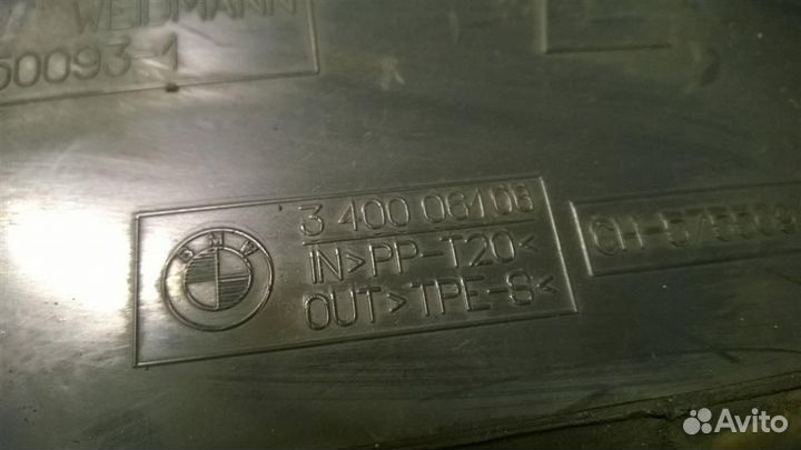 Воздуховод радиатора левый BMW X3 E83