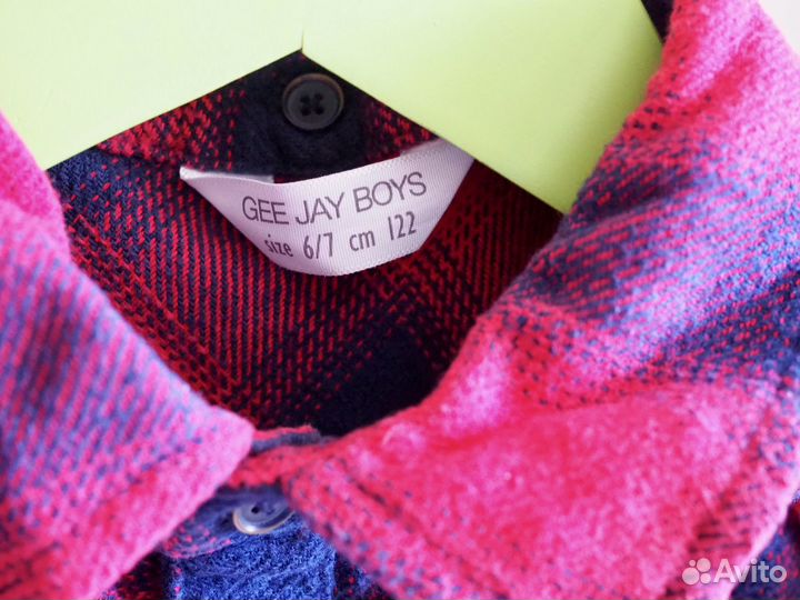 Рубашка утепленная детская