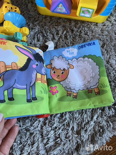 Развивающие игрушки baby go пакетом