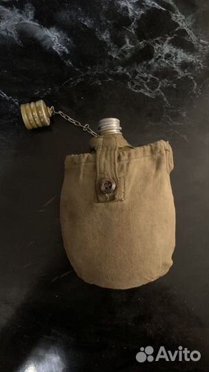Фляга армейская с чехлом СССР