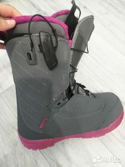 Ботинки Для Сноуборда Salomon 2017-18 Pearl Grey