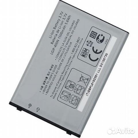 Продам новый акб (аккумулятор) LG 400N
