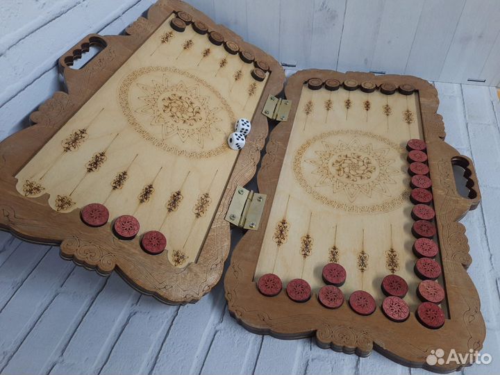 Нарды ручной работы