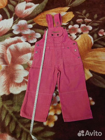 Вельветовые брюки рост 92