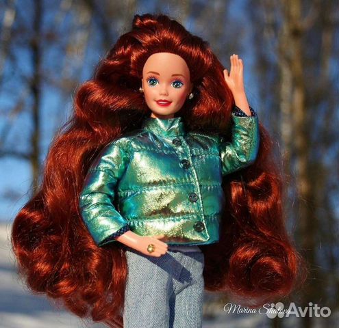 Барби Radiant in red Barbie, 1992 год, Mattel