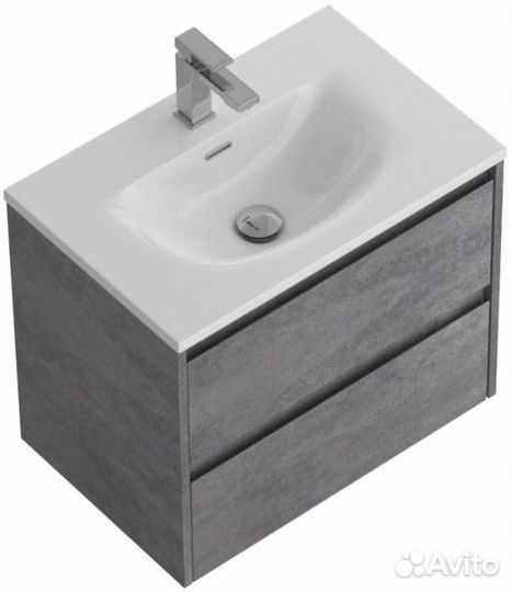 Мебель для ванной BelBagno Kraft-39-600-BB-8099-3-60 Cemento Grigio