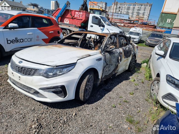 Kia Optima 2.4 AT, 2019, битый, 70 000 км