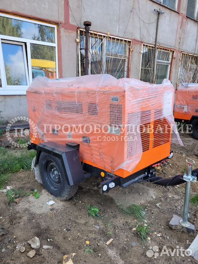 Дизельный компрессор зиф-пв-10/1,0