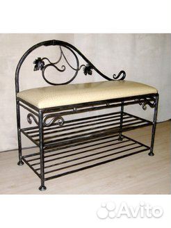 Кованая банкетка №10