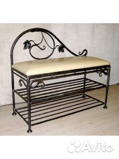 Кованая банкетка №10