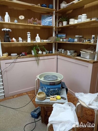 Мастер-класс гончарный круг