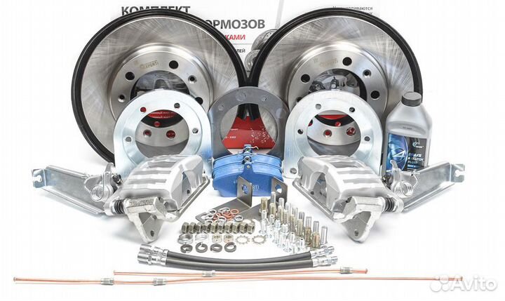 Дисковые тормоза УАЗ Патриот с 2013 года зад. мост
