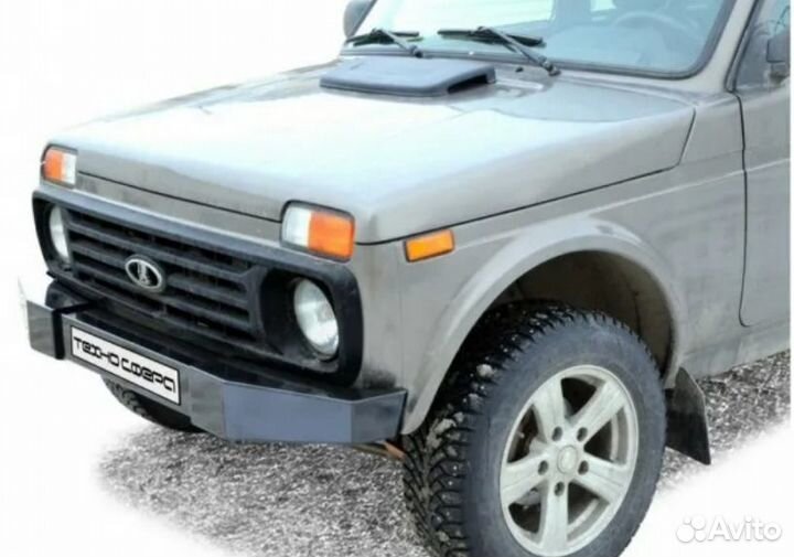 Бампер усиленный передний нива 2121