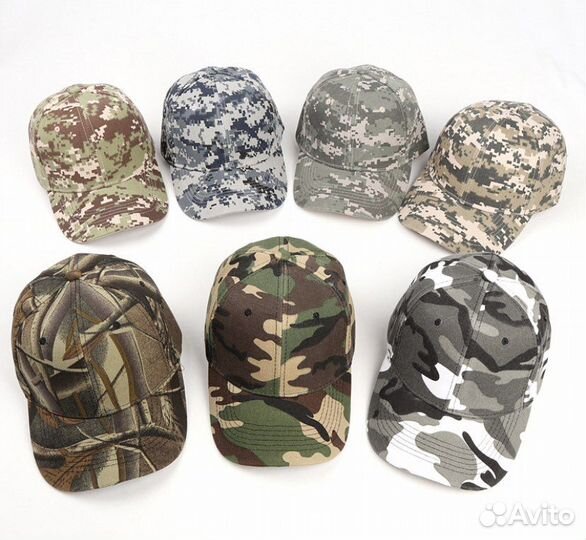 Кепка бейсболка мужская для рыбалки и охоты