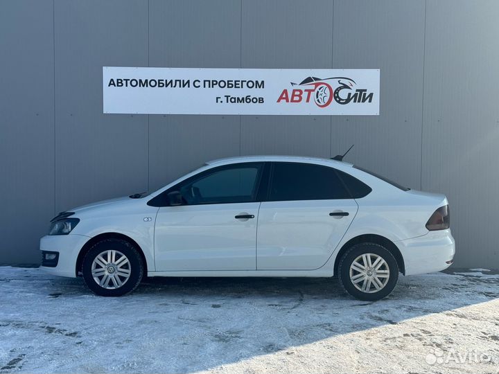 Volkswagen Polo 1.6 МТ, 2018, 150 000 км