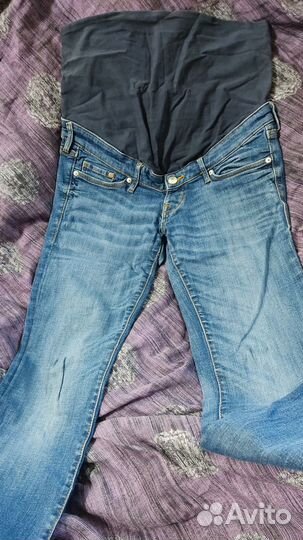 3 вещи. Джинсы для беременных 44