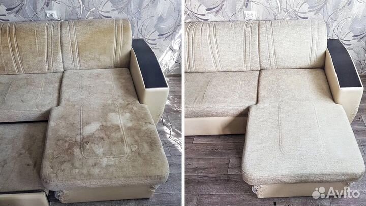 Химчистка мягкой мебели дивана матраса кресла
