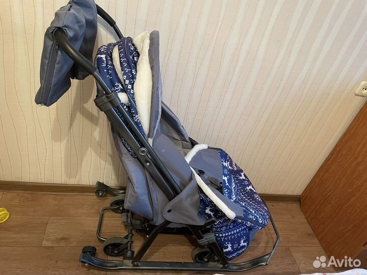 Коляска санки