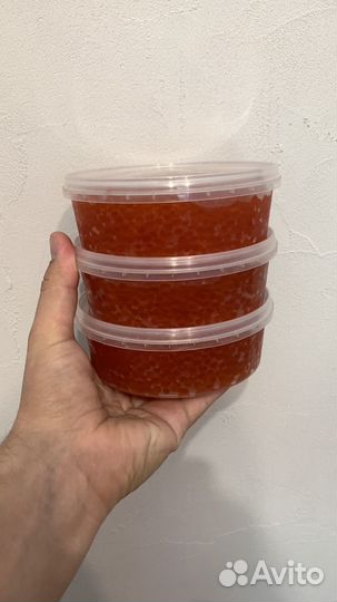 Красная икра малосоленая