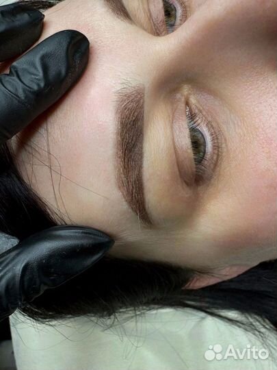 Перманентный макияж брови губы межресничка