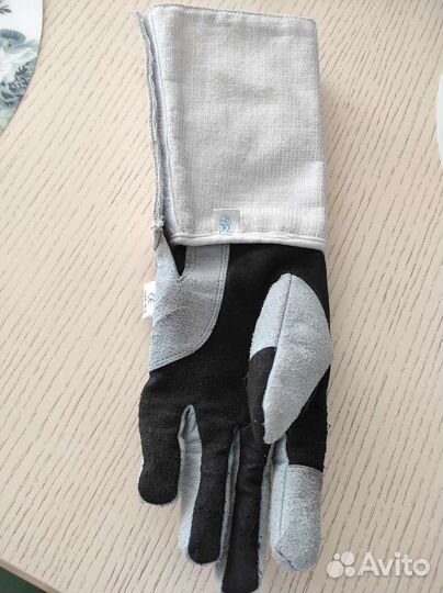 Перчатки фехтовальные, кожа натуральная